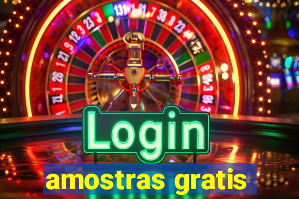 amostras gratis